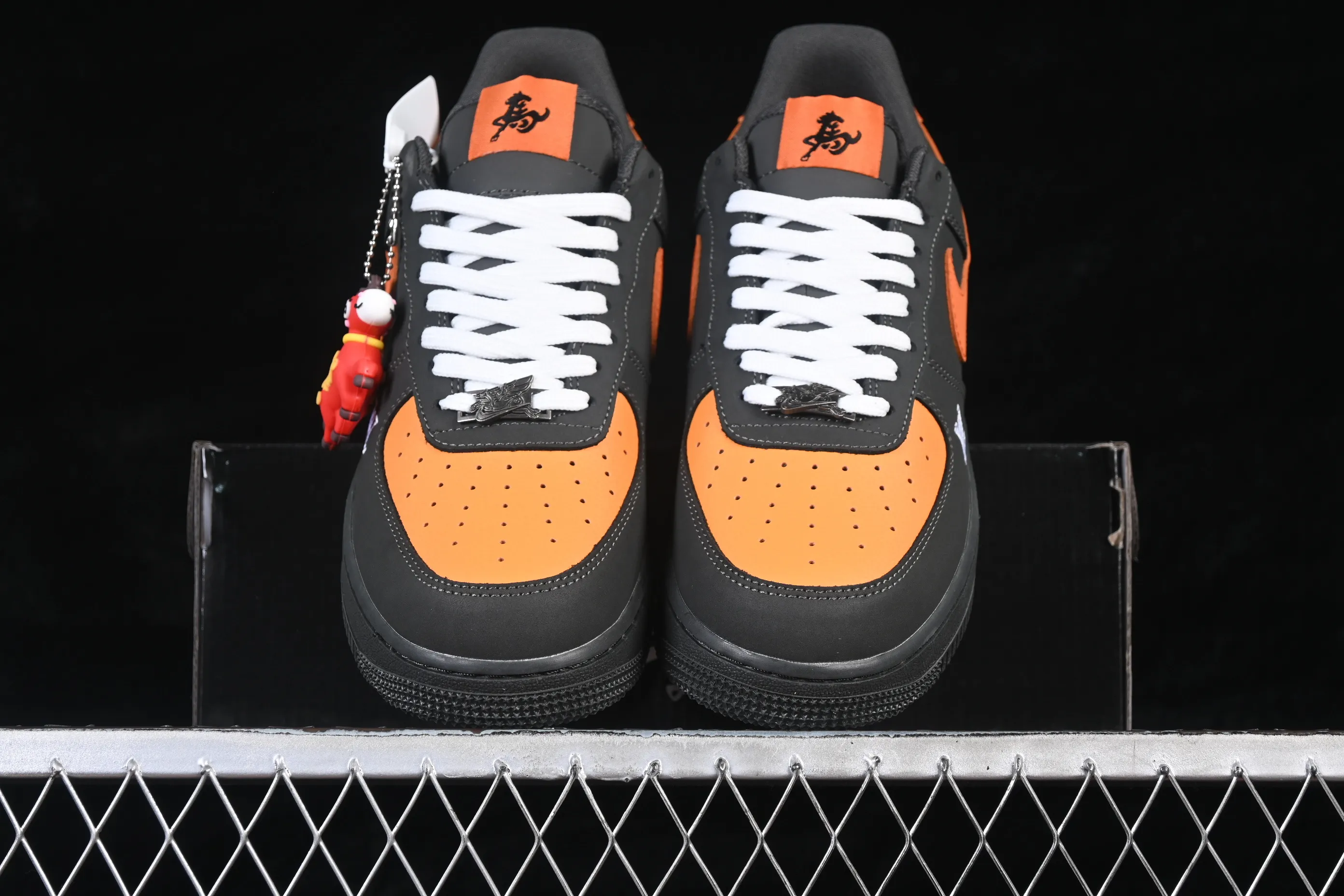 All categories Nk Air Force 1 Air Force series Nk Air Force 1 Low Air Force low top Nike Air Force 1'07 Low Year of the Horse limited edition Charcoal gray twilight orange Air Force 1 low top casual sneakers XY9025-004